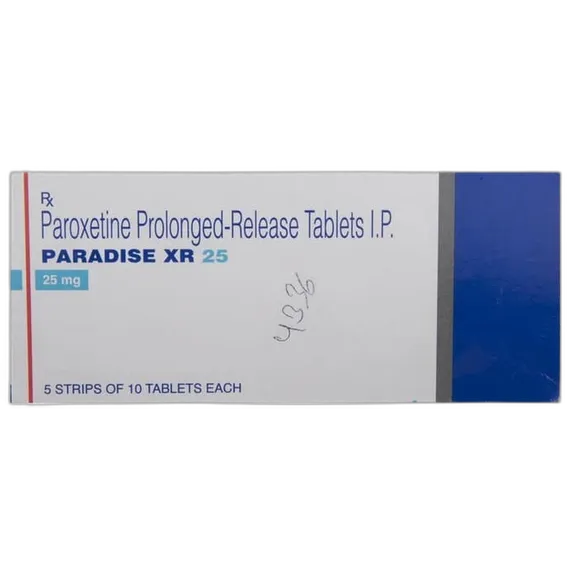 paradise xr 25mg tablet 10's